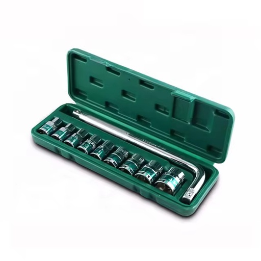 Auto Repair Tools Set Box Garage 10Pcs Hand Tools Socket Set