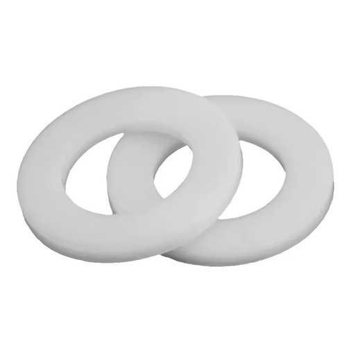 Black Nylon Gasket Good Strength Real Materials Plastic Gasket Insulating Plastic Round Flat Gasket Electronic Plastics G210 M5