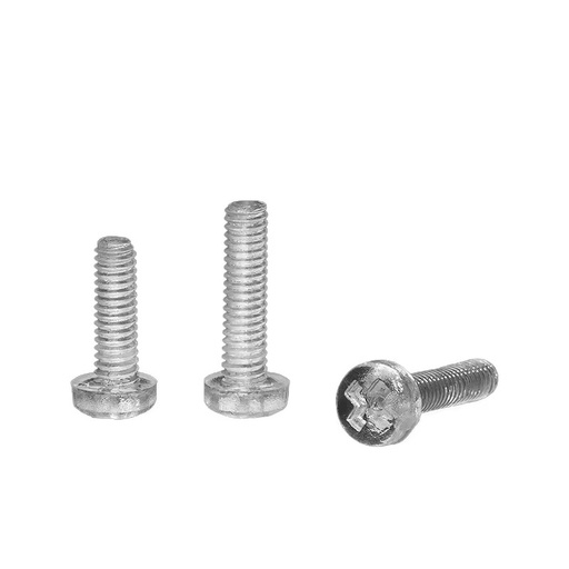 Factory Direct Selling Transparent Round Head Cross Plastic Screws Nylon Screws PC Insulated Plastic Acrylic Screws