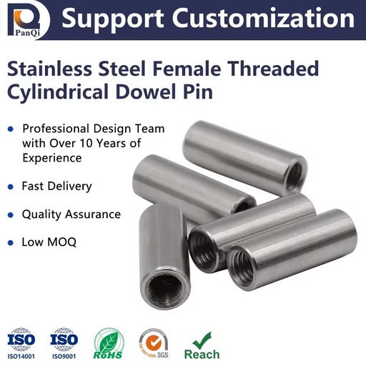 304 316 Stainless Steel Metric M3 M4 M5 M6 M8 M36 Female Threaded Rod Tube Cylindrical Screw Welded Nut