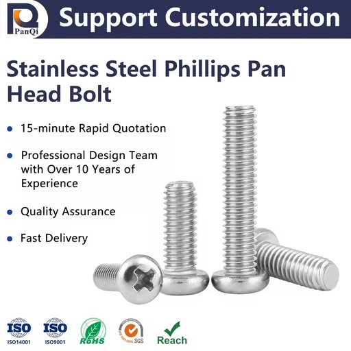 Wholesale Various Types of Hardware Fasteners Stainless Steel 304 & 316 Oval Head Style Screws Bolts Metric Measurement System