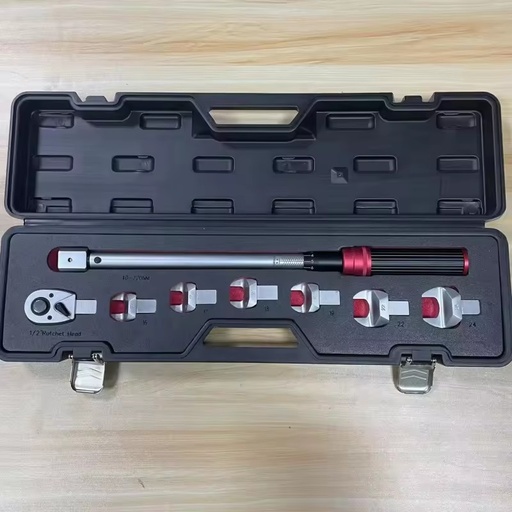 Industrial Grade Preset Torque Wrench Quick Ratchet Wrench 1/2 Inch Changeable Head Type Quick Release Ratchet Torque Wrench