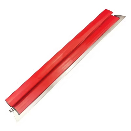 120cm Large Size 0.5mm Thickness Stainless Steel Blade Red Plastic Handle Putty Knife Plastering Trowel