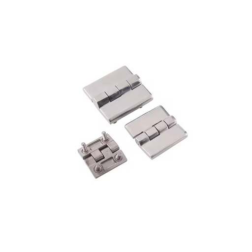 Stainless Steel Chrome Plated Industrial Adjustable Key Lock Universal Cabinet Hinge Waterproof 180 Degrees Opening Modern 2mm
