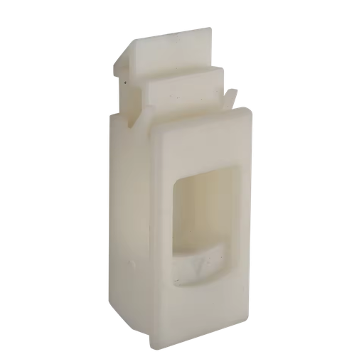 Snap-in Flush Locking Sliding Door Handle Push-to-Close Design with Slam Abs Plastic Latch for Open Sliding Doors