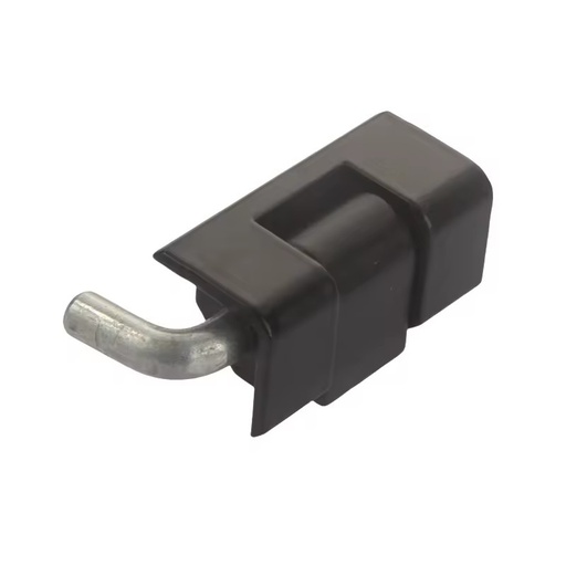 Modern Black Zinc Alloy Chrome Plated Adjustable Bending Turn Hinge 180 Degrees Opening Hidden Installation Industrial Door 2mm