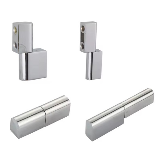 Industrial Detachable Zinc Alloy Chrome Plated Adjustable Hinge Distribution Box Industrial Door Window Hinges Outdoor Hotel