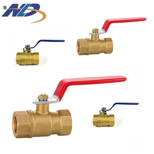 NLD Wholesale Factory Making 3/4-1'' 1/2 Inch to 2 Inch Male NPT Thread Brass Ball Valve for Home Plumbing System