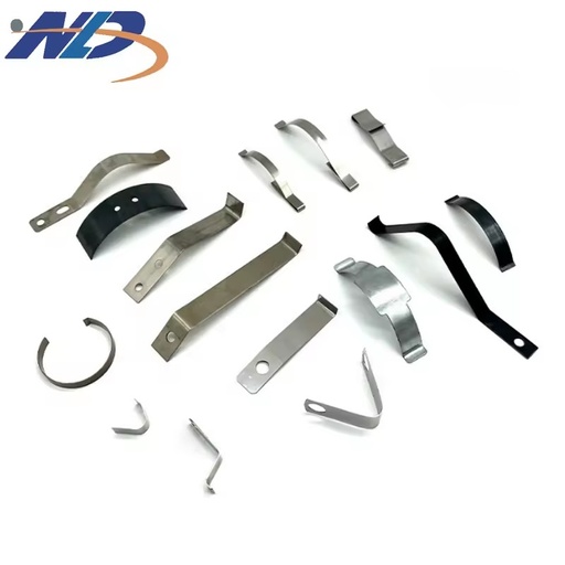 OEM Made Shape Sheet Metal Stamping Part Stainless Steel SS302 301Small Flat Leaf SS Spring Clip