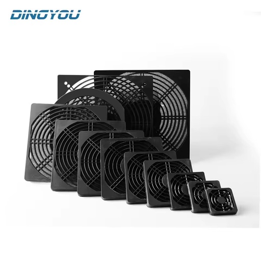 Three-in-one Dustproof Mesh Cover for 80/120/150/172/200 Axial Flow Cooling Fan Plastic Filter Guard