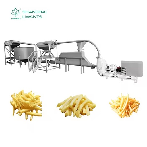 Industrial High Efficiency Automatic French Fries Hydro Cuttet Machine High Pressure Water Jet Potato Slicer