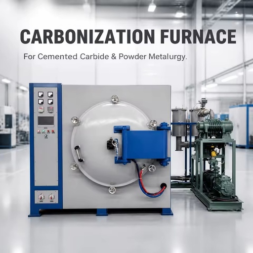 1800C Medium Frequency Carbonization Furnace Vacuum Resistance Treatment Customizable Dimensions PLC Control Industrial