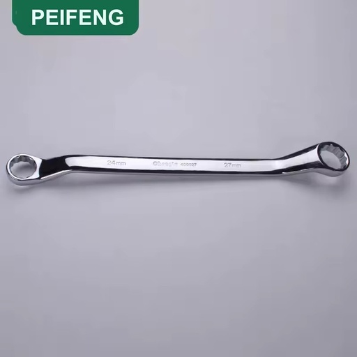 Chrome Vanadium Steel Double End Ring Spanner Metric Box Wrench OEM Non-Sparking Vehicle Repair Machine Assembly Professional