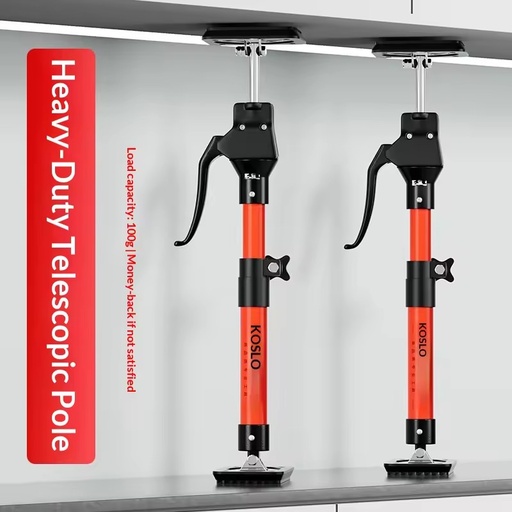 Wall Cabinet Installation Telescopic Adjustable Support Rod Lifting Bracket Bathroom Cabinet Woodworking Auxiliary Carbon Steel
