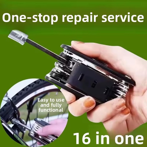 New Multifunctional Hand Operated Folding Screwdriver Set Wrench High Carbon Steel Aluminum Alloy Household Universal Hexagonal