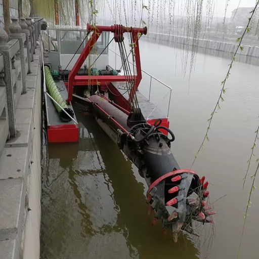 JM 180m/h Diesel Cutter Suction Dredger Pump Engine Motor PLC Siemens Hydraulic Control System 315kw 2000m Discharge River
