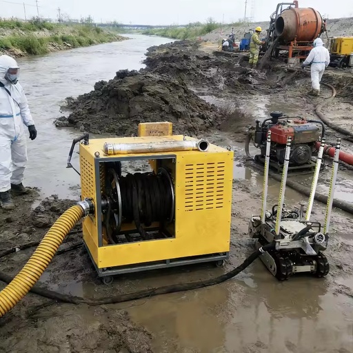 Automatic Dredging Robot High Efficiency For Pipe Cleaning Work