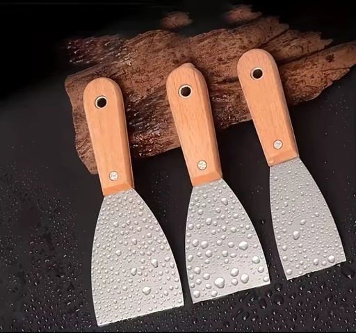 Stainless Steel 1' 2' 3' 4' 5' 6' Paint Scraper for Wood Plastic Blade Putty Knife Scrapers