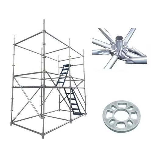 BS 1139 / AS 1576 Standard Q355 Hot Dipped Galvanized Ringlock Scaffolding System for Construction
