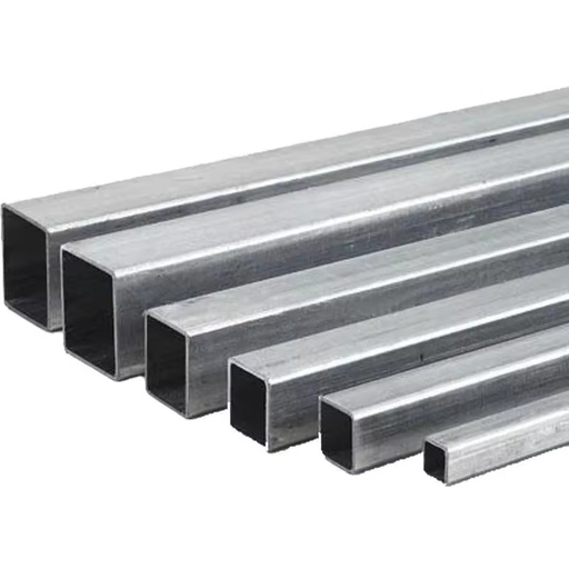 Pre-Galvanized Square Steel Tube Structural 2x2 Inch 14 Gauge 20ft Length ERW Process CE JIS ASTM Certified