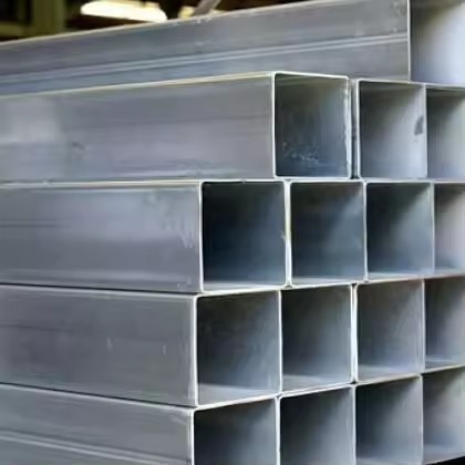 ASTM A500 4x4 Inch Galvanized Square Steel Pipe 100x100mm SHS Hollow Section Fence Post Tubing for Outdoor Construction