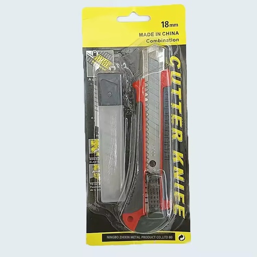 High Quality Sharp Cutter Safety Utility Knife Spare Snap Blade 9mm 18mm 25mm Carbon Steel Box Style PackingBlister Insert Card