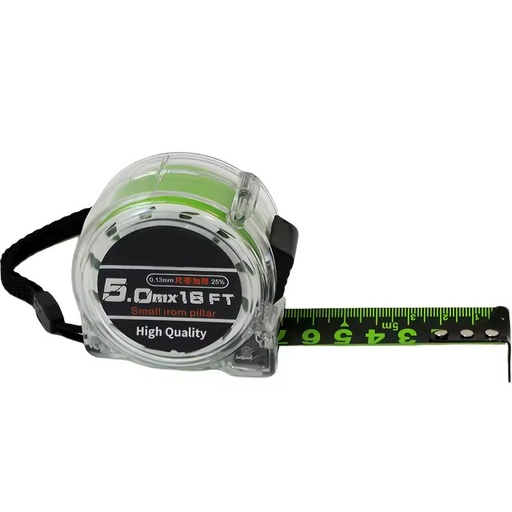 Custom Package Logo Stainless Steel Metric Auto Lock Double-Sided Retractable Tape Measure 5M/7.5M/10M Hand Tools
