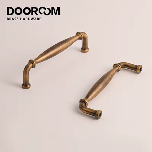 DOOROOM Factory Wholesale Modern Furniture Handles Luxury Brass Closet Cabinet Drawer Pulls