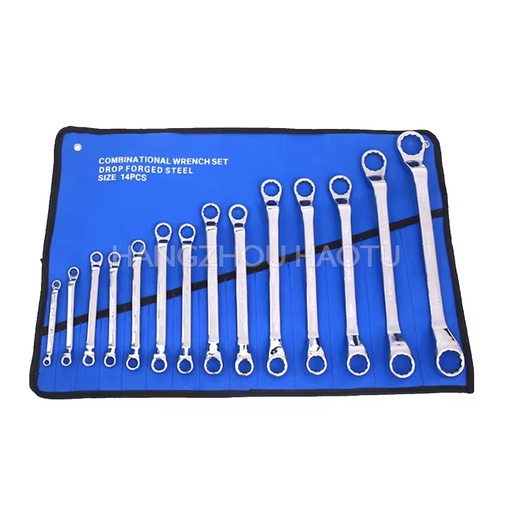 8pcs 10pcs 14pcs Double Sided Box End Dual Tools Wrench Spanner Set