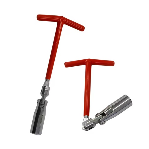 Metric Zinc Plated Steel Professional T Handle Car Spark Plug Spanner
