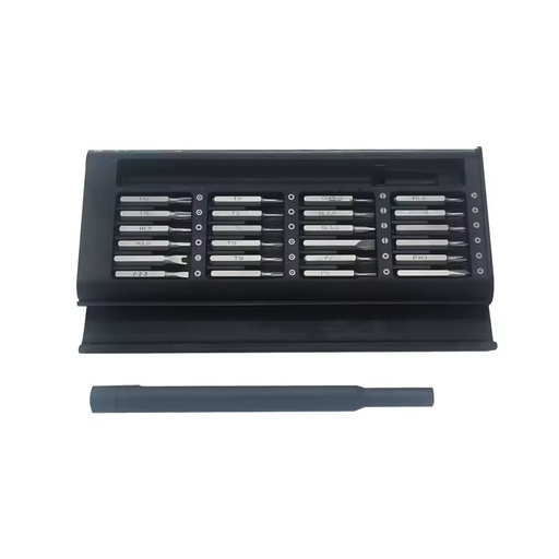 24 in 1 Multi Insulated Magnetic Ratchet Torque Torx Precision Small Mini Screwdriver Bit Set Tools Hardware Kit Screw Driver