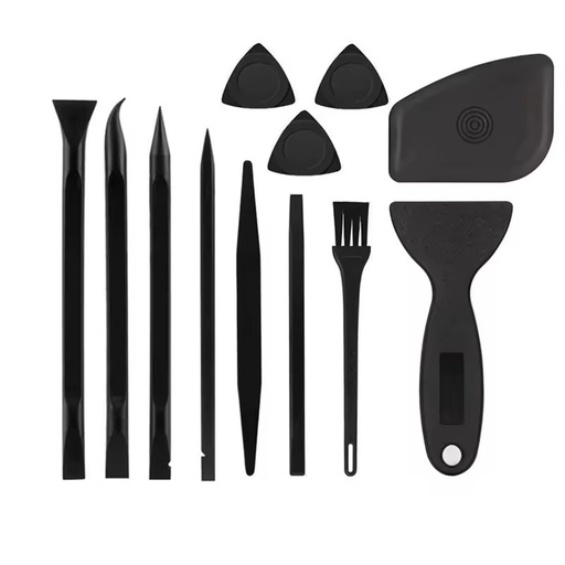 MYJ 12-in-1 Disassembly Crowbar Black Plastic Disassembly Tool for Computer Watch Laptop