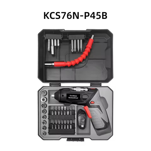 3.6V Lithium Electric Screwdriver Mini Portable Rechargeable Home Tool Featuring Type-C Charging LED Cordless Power Tool Kit