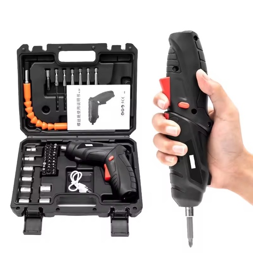 New Multi-function USB Interface Rechargeable Foldable Electric Screwdriver Household Tools Electric Screwdriver Set