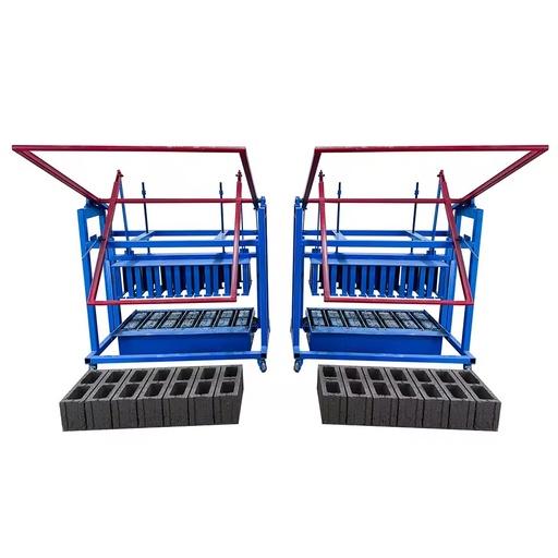 Low Cost Semi-Automatic Cement Block Making Machine Manual Interlocking Brick Machine Brick Laying Machine Price