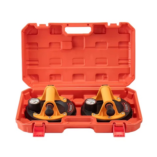 2Pcs Set 8 Inch Pump Vacuum Suction Cup Heavy Duty Ceramic Lifter 160kg Tile Suction Cup