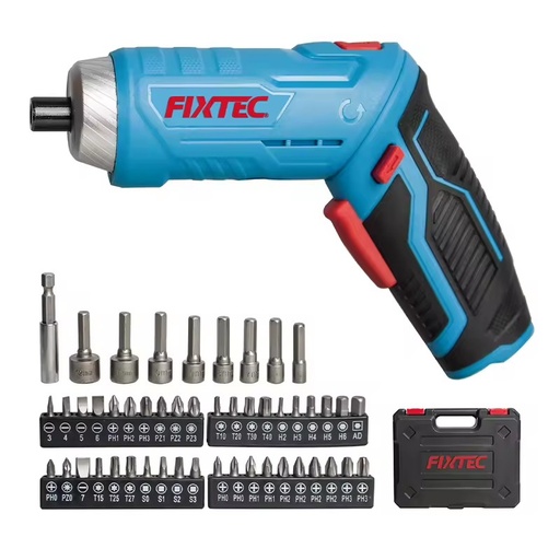 FIXTEC 4V Power Screwdriver Tool Electric Cordless Multipurpose Torque Mini Precision Screwdriver Set