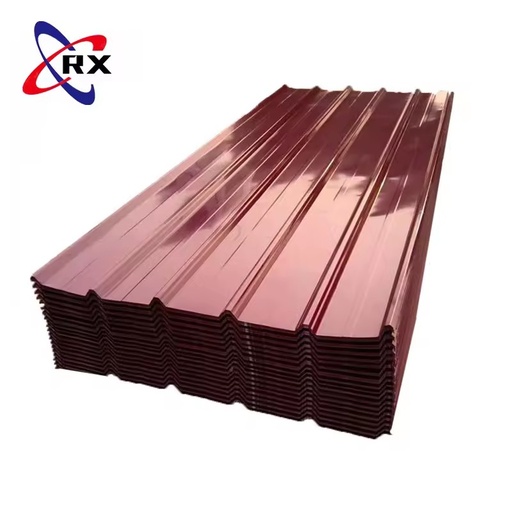 Factory Direct Sale Zinc Roofing Sheet Colored Steel Roof Building Materials