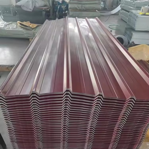 AiSi Standard JLCC Brand 0.4mm Thick 600mm Width Colorful Corrugated Steel Roofing Sheet for Construction Use Cutting & Welding