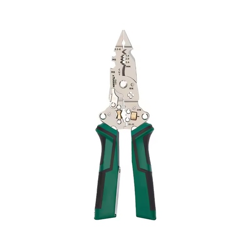 Electrician Special Multi-Function DIY Metric OEM Peeling Pliers Hand-held Sharp-Nosed Cable Folding Wire Stripping Serrated