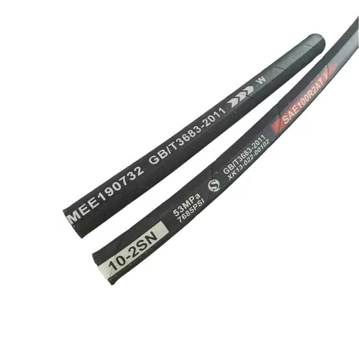 Industrial Rubber Fuel Oil Suction Hose/Hydraulic R4 SAE 100 R4 Flexible High-Pressure NBR Factory Cutting Service