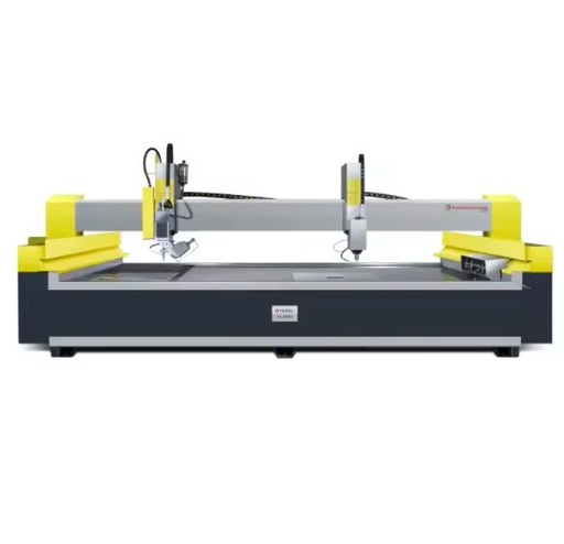 Waterjet Cutter CNC Mini Glass Cutting Machine with Motor High Precision 0.1mm Multi-Voltage Desktop Model