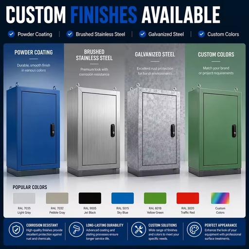 Custom Industrial Sheet Metal Storage Cabinet Heavy Duty Foldable Metal Enclosure Machine Shield