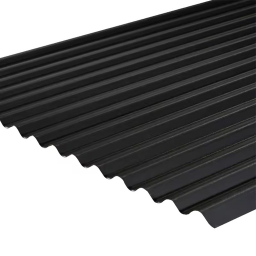 Fast SHIPPING RAL 9005 Black PPGI Roofing Sheet 0.3-1.2mm PVDF Coated 25μm for Modern Warehouse 20 Years Fade Proof
