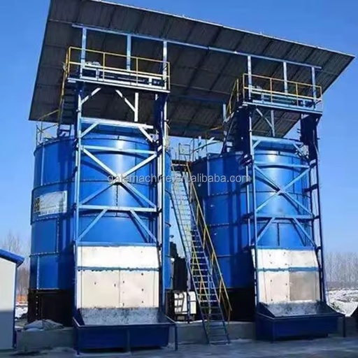 Organic Vertical Fermentation Tank Equipment Temperature Control Manurre Fermentation Tank