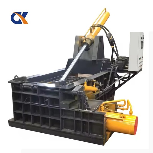 Light Scrap Steel Scrap Iron Hydraulic Briquetting Machine High Density and Compactness of Bales Automatic Baling Machine