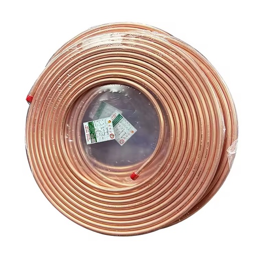 Copper Clad Aluminum (CCA) Coil Tube - OD 6.35mm X WT 0.5mm (Copper C10100 / Aluminum 1050)
