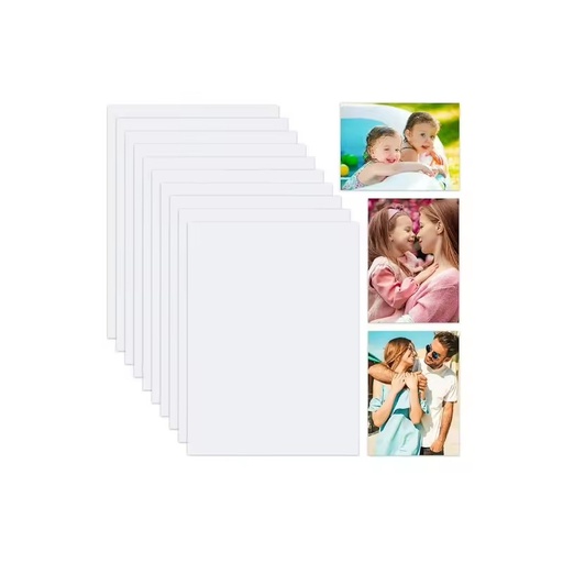 1mm 0.45 mm 0.65mm Thickness Pure White Glossy White Sublimation Blank Aluminum Sheet for Printable Photos