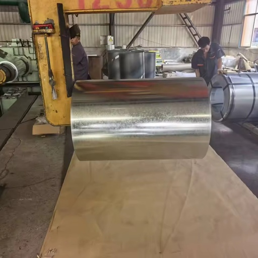High-quality Hot-dip Galvanized Steel Coil, ASTM A653M, 0.6*1220 Z70g GI Galvanized Steel Coil