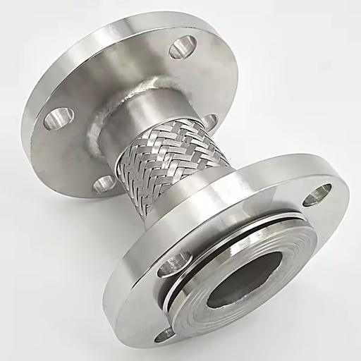 Customizable 304/316 Stainless Steel Braided Metal Hose with Flanges and Fittings, Available in Multiple Sizes